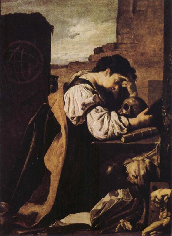 Domenico Fetti Melancholy France oil painting art